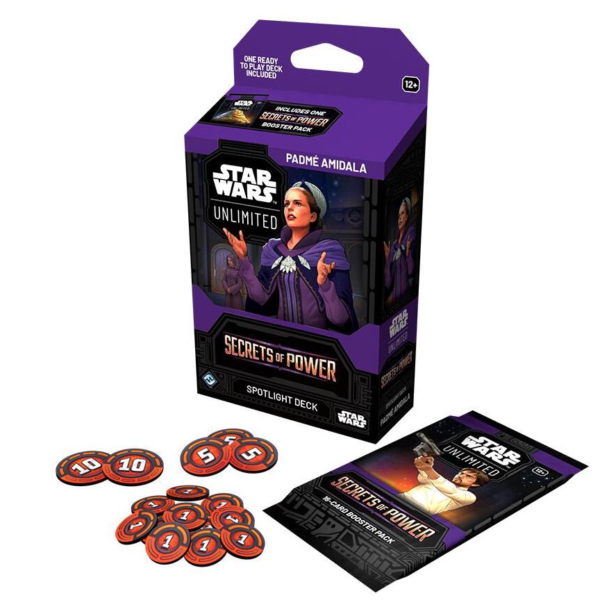 Star Wars: Unlimited Secrets of Power Padme Amidala Spotlight Deck - Fantasy Flight Games - 1