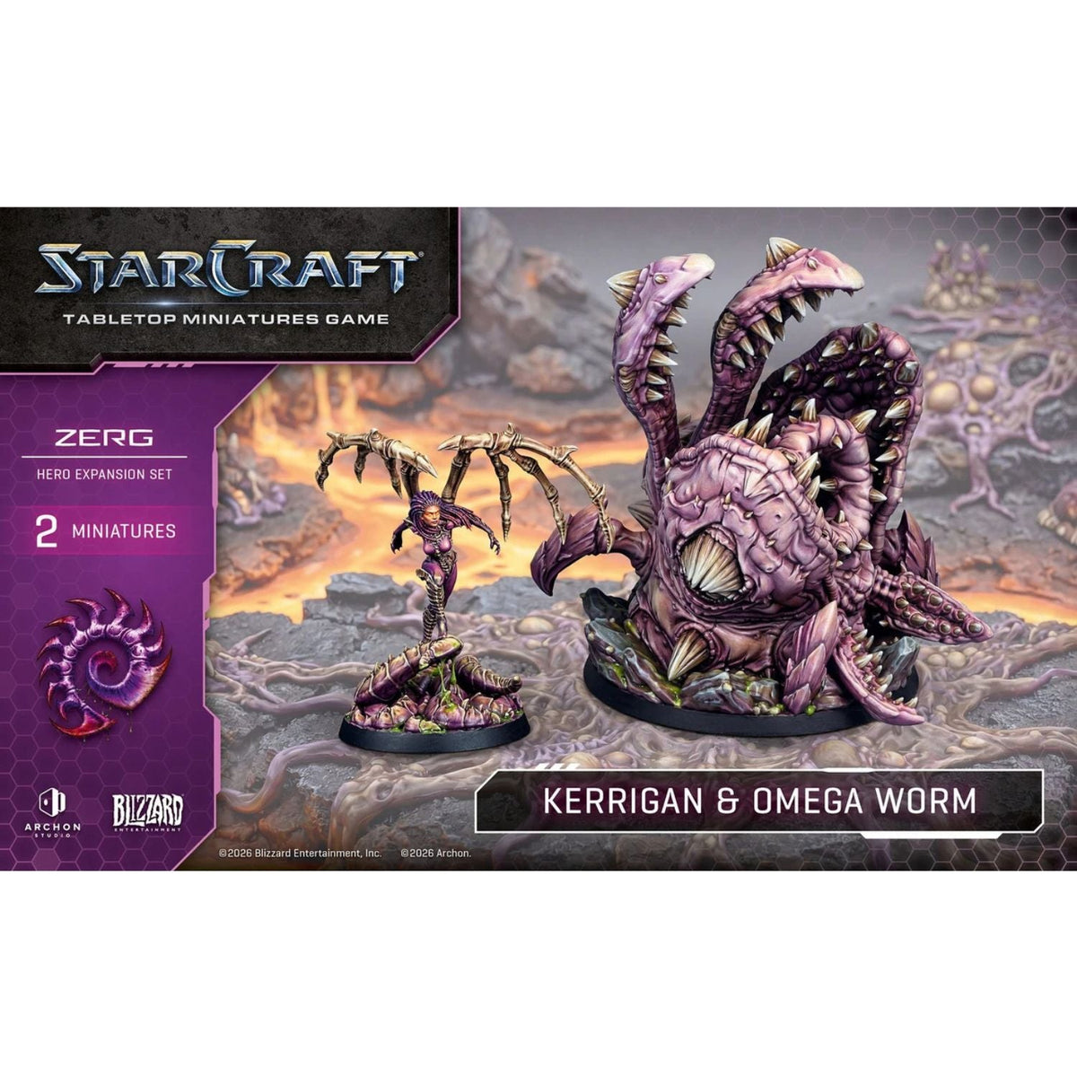 StarCraft TMG Zerg Primal Kerrigan Hero Expansion Set - Archon Studios - 1