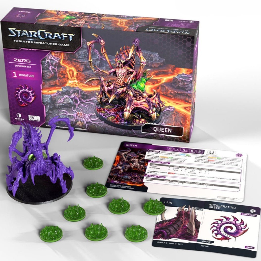 StarCraft TMG Zerg Queen Expansion Set - Archon Studios - 1