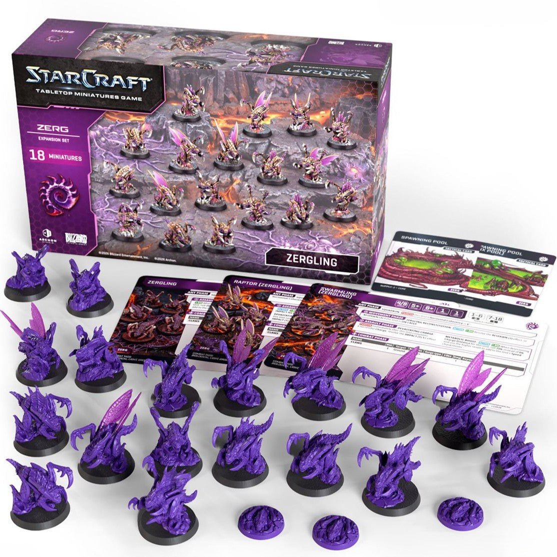 StarCraft TMG Zerg Zergling Expansion Set - Archon Studios - 1