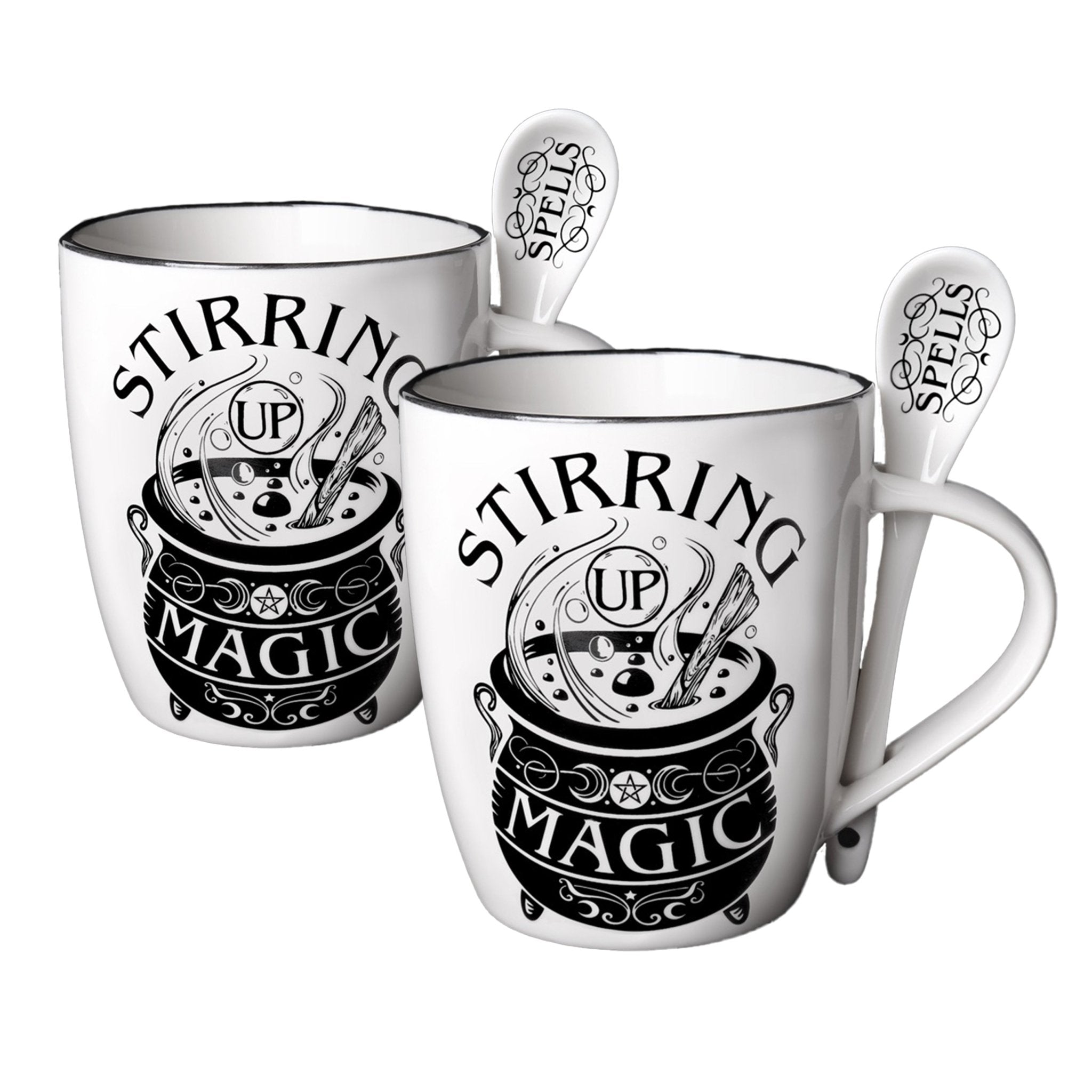 Stirring Up Magic Mug & Spoon Set - Alchemy of England - 1