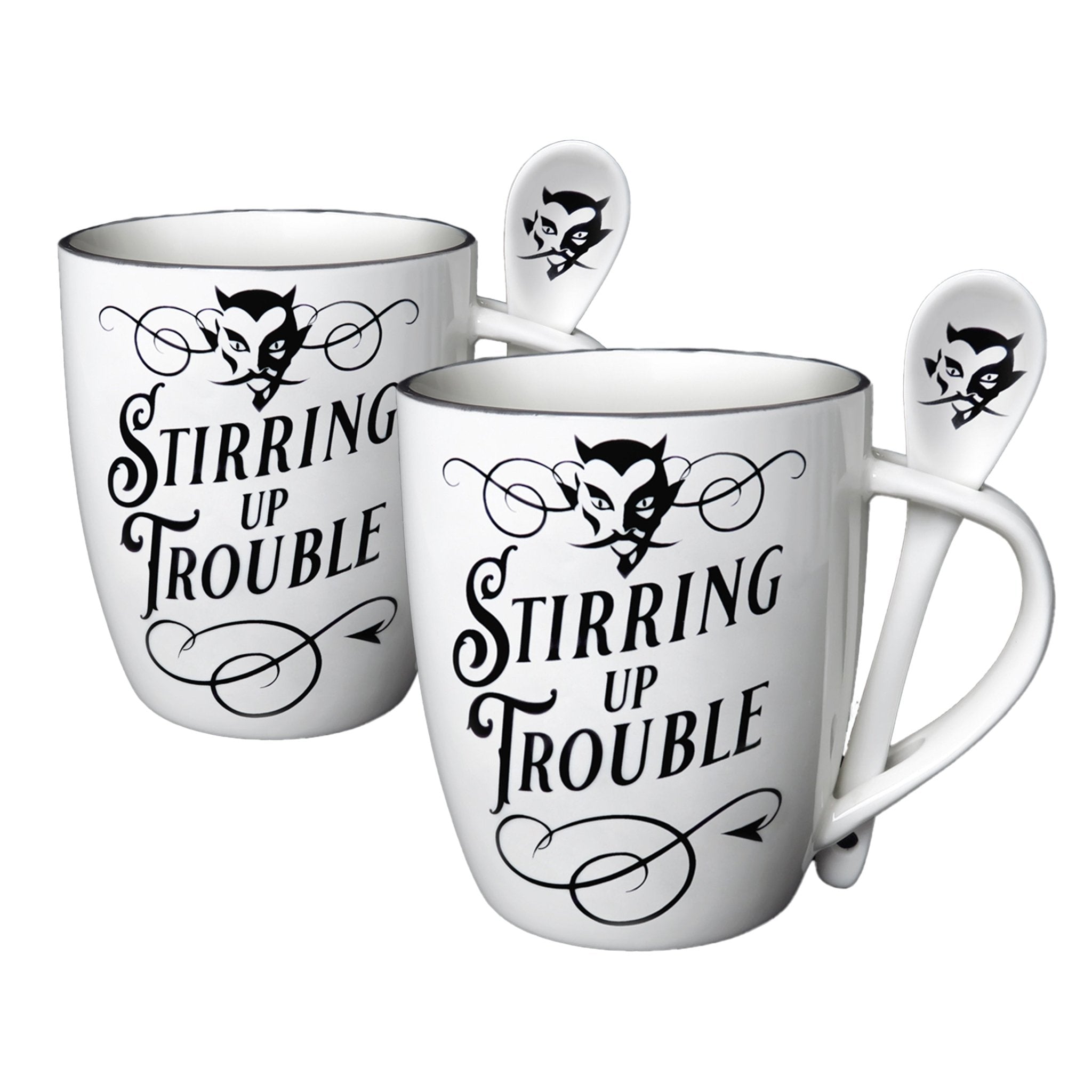 Stirring Up Trouble Mug and Spoon Set - Alchemy of England - 1