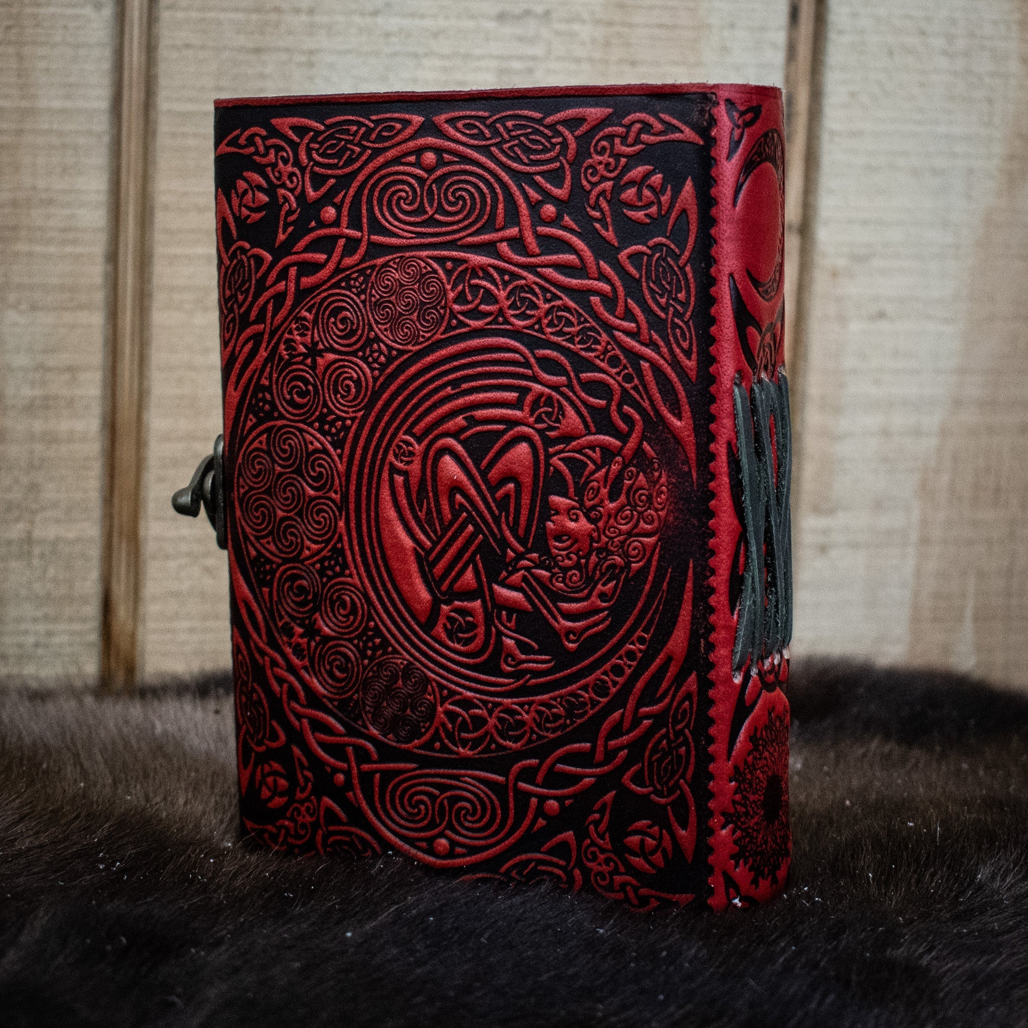 "Sun - Moon" Leather Journal - Misty Mountain Gaming - 2