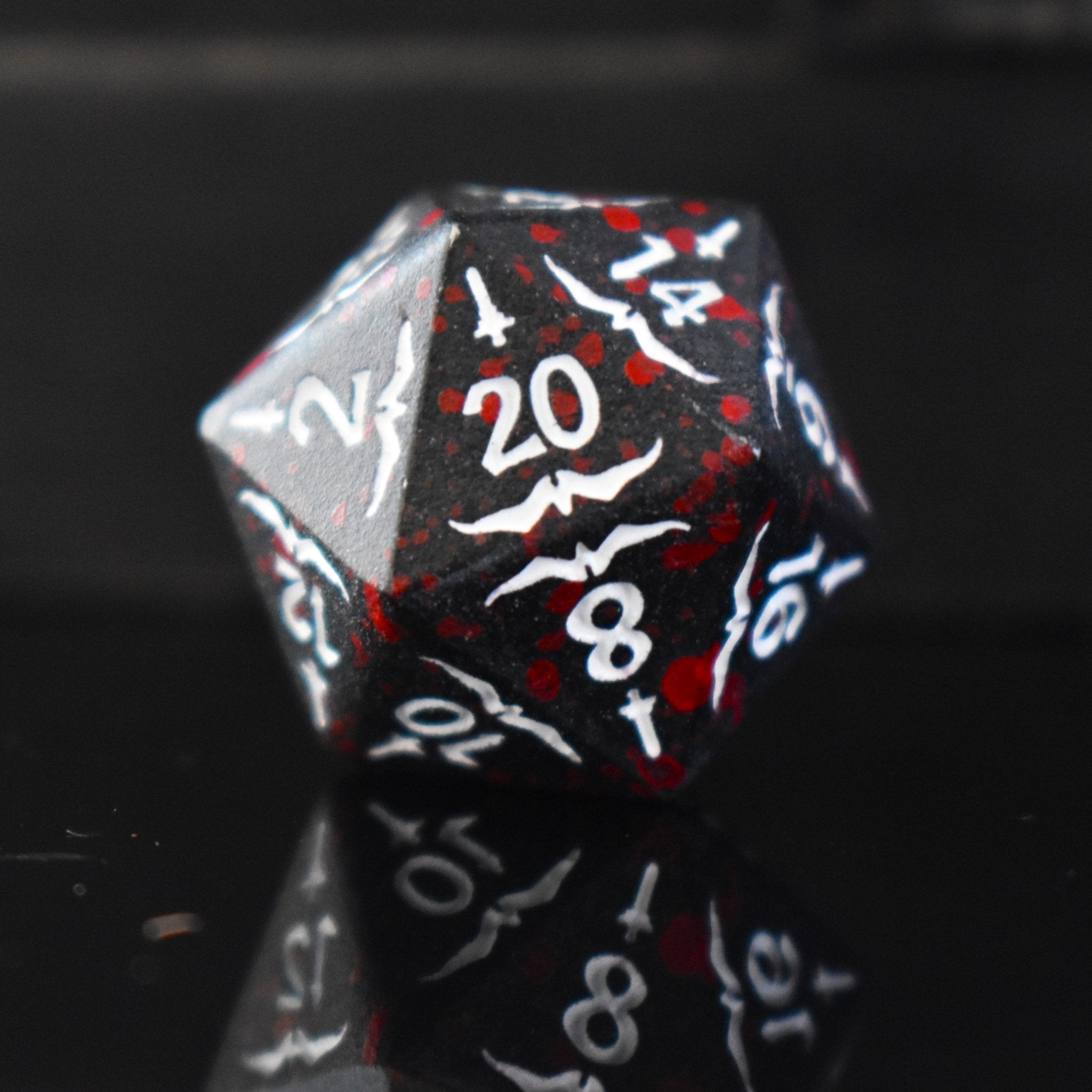 Sword of the Blood Hunter Metal Dice Set - Misty Mountain Gaming - 3