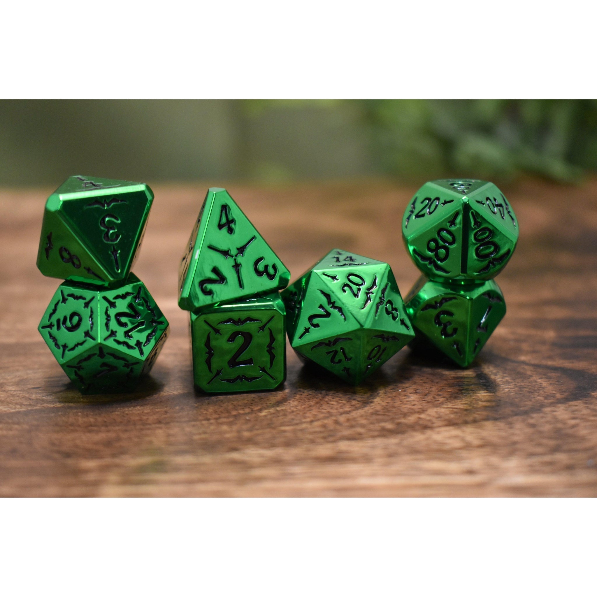 Sword of the Emerald Isles Metal Dice Set - Misty Mountain Gaming - 2