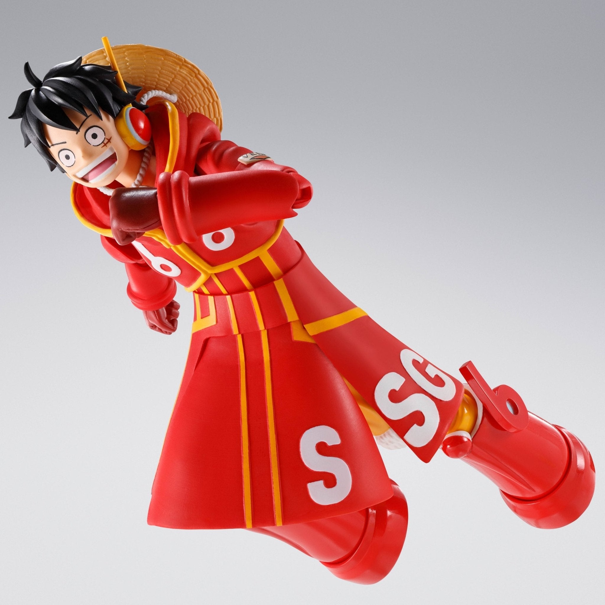 Tamashii Nations S.H. Figuarts One Piece Monkey D. Luffy Future Island Egghead Anime Figure - Bandai Namco - 1