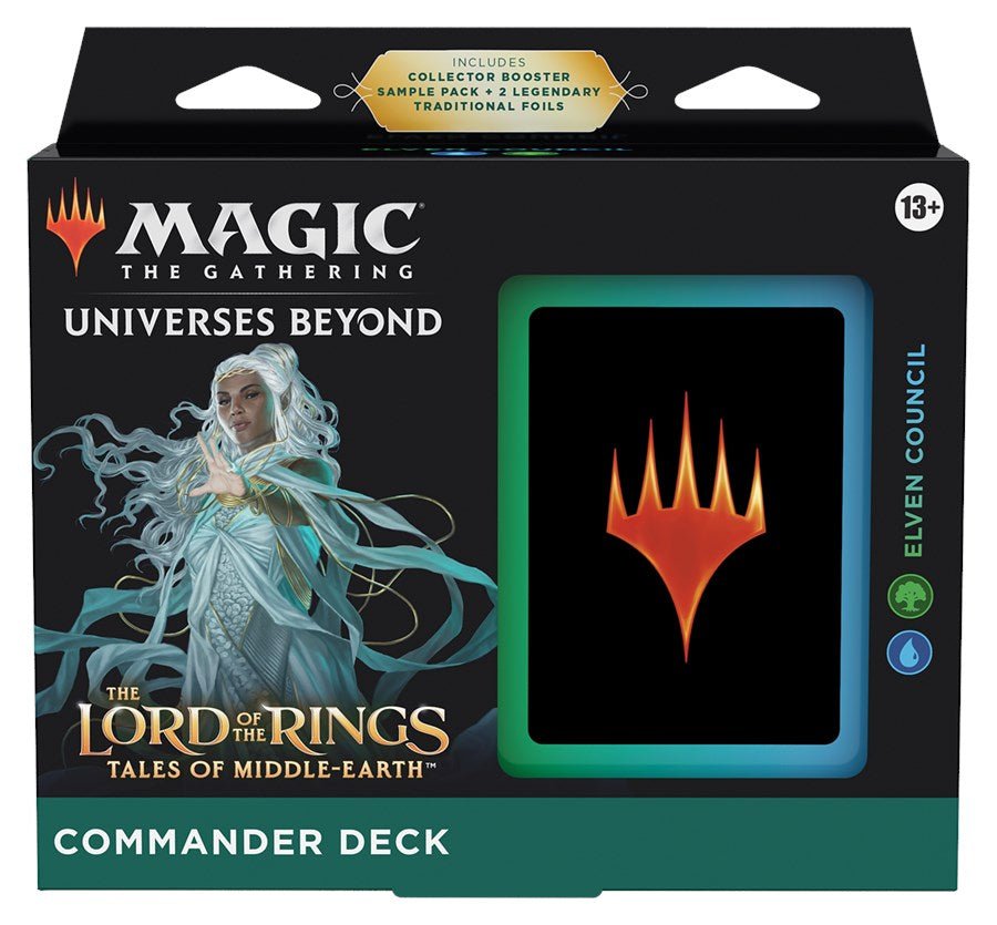 The Lord of the Rings Tales of Middle-Earth Elven Council Commander Deck - Magic: The Gathering - 1
