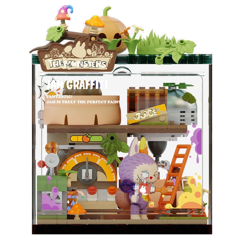 THE MONSTERS Forest Secret Base Series Blocks, Jam Graffiti - POP MART - 1