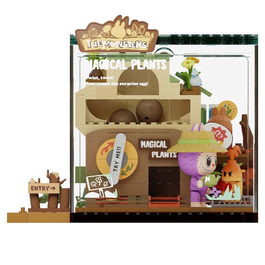 The Monsters Forest Secret base Series Blocks Part 2, Magical Plants - POP MART - 1