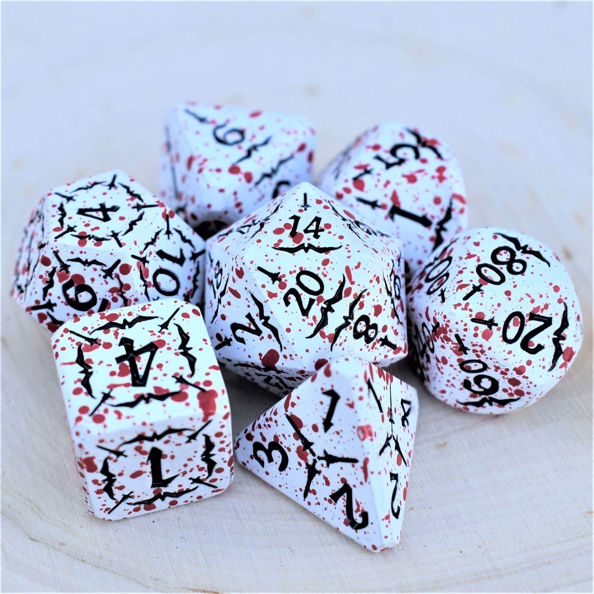 The Sword of Vlad Metal Dice Set - Misty Mountain Gaming - 1