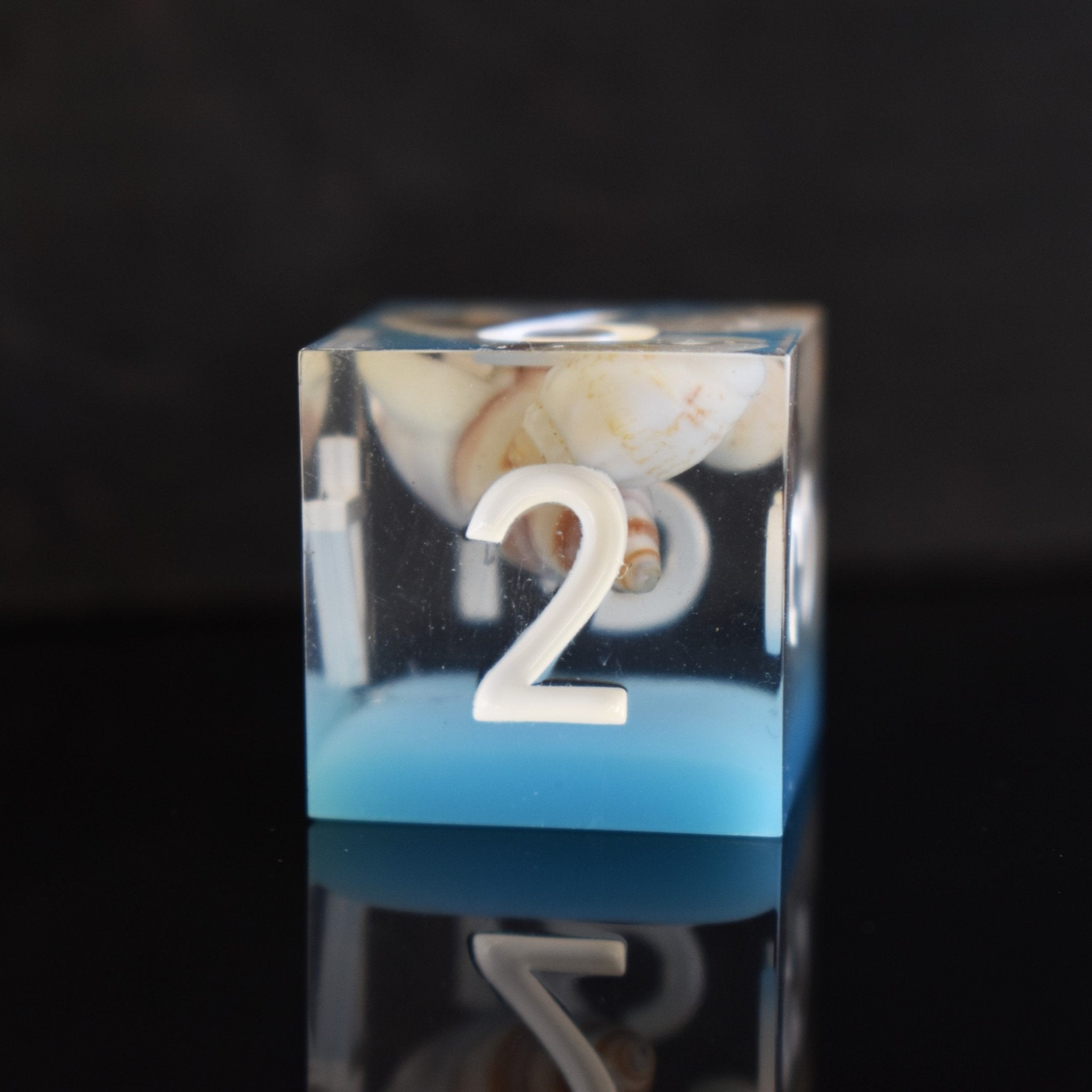 Tide Pool Sharp - Edged Resin Dice Set - Misty Mountain Gaming - 7