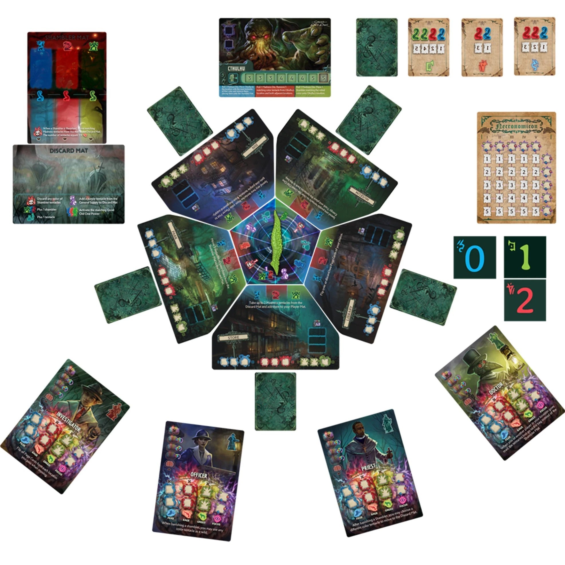 Tiny Epic Cthulhu Deluxe Board Game - Gamelyn Games - 2