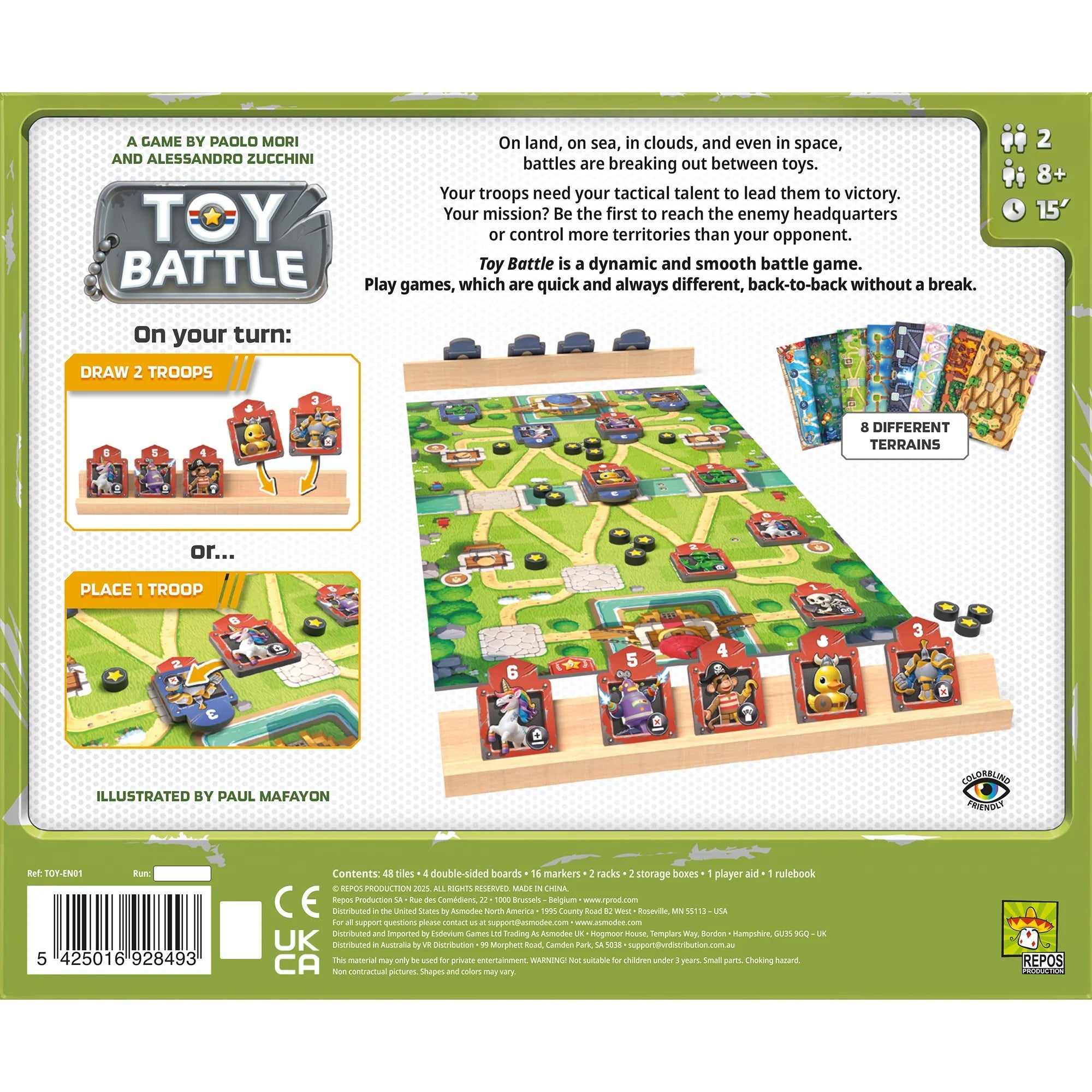 Toy Battle Board Game - Repos Production - 2