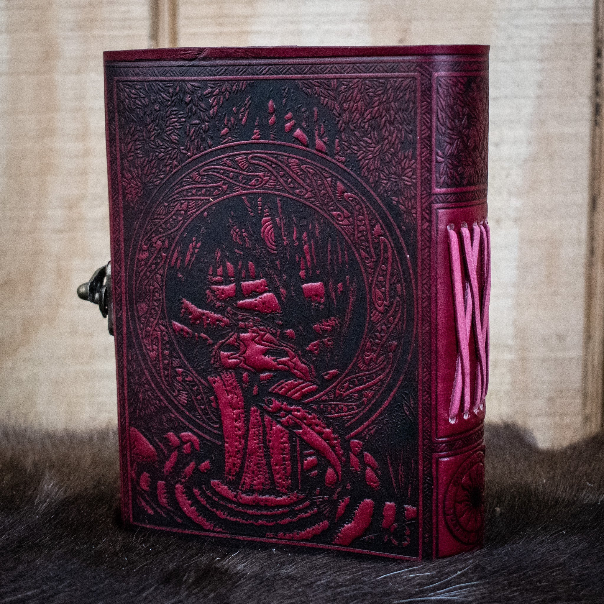 "Tree of Life" Leather Journal - Misty Mountain Gaming - 8