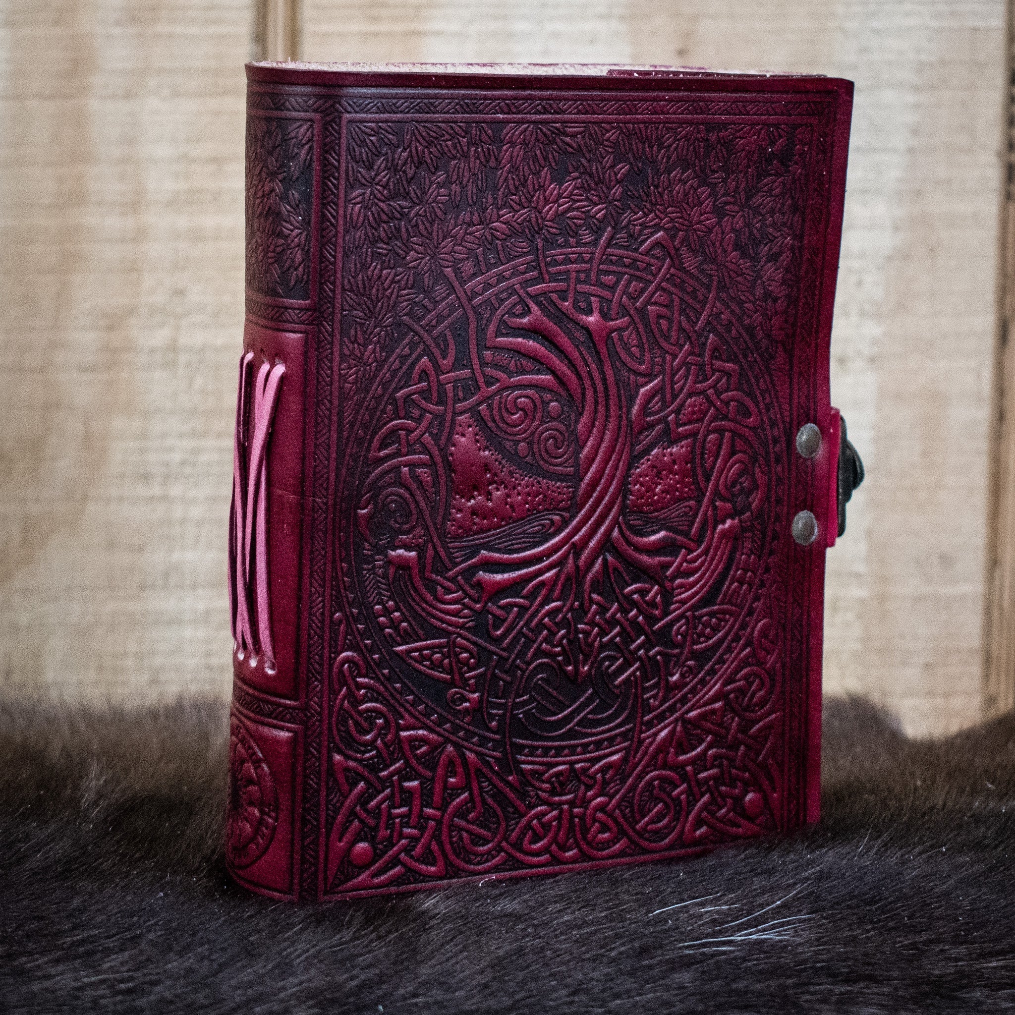 "Tree of Life" Leather Journal - Misty Mountain Gaming - 3