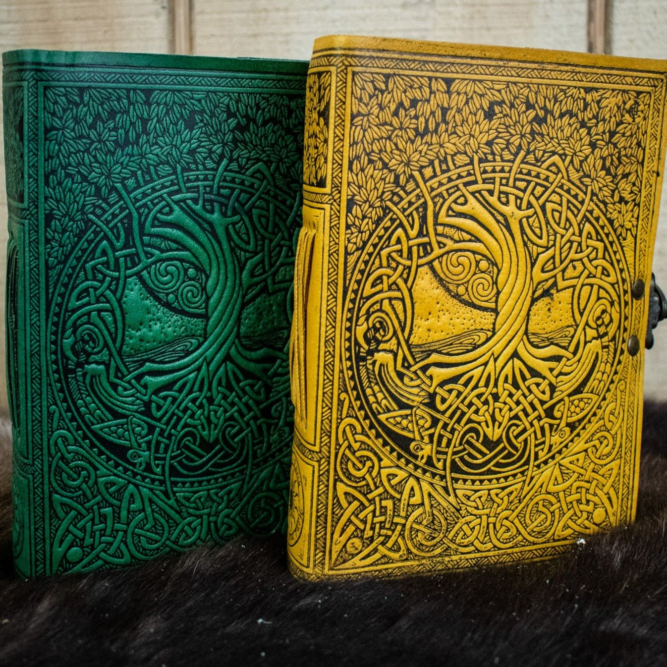 "Tree of Life" Leather Journal - Misty Mountain Gaming - 1