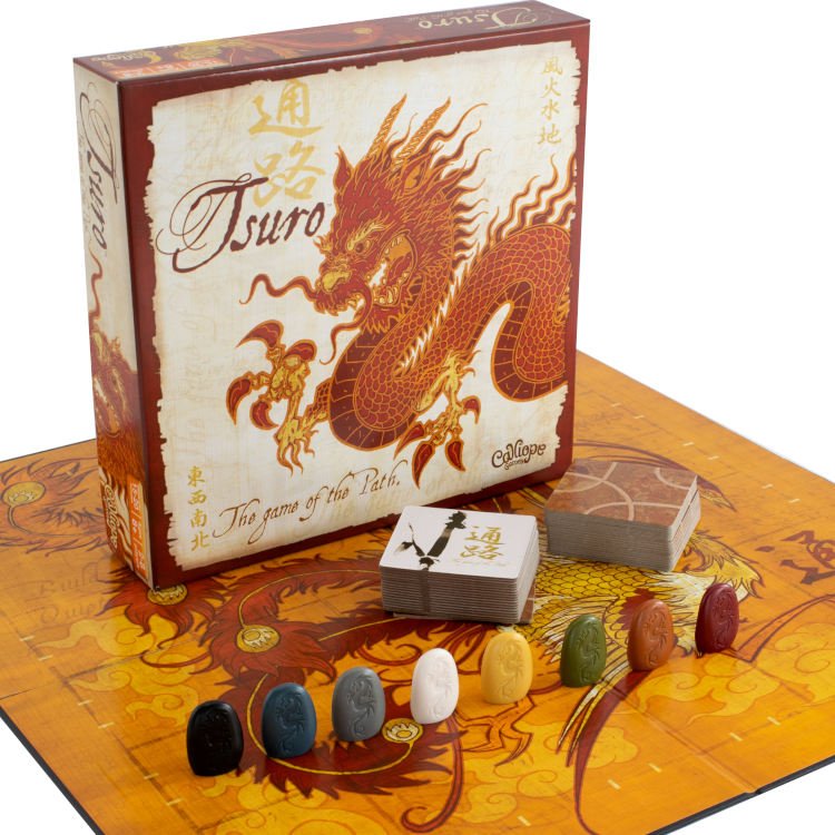 Tsuro The Game of the Path Board Game - Calliope Games - 1
