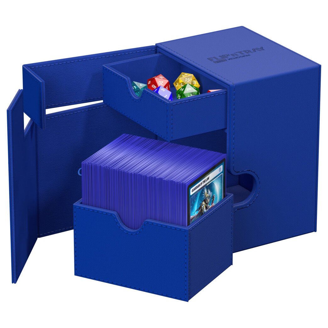 Ultimate Guard FlipnTray 133+ Monocolor, Blue - Ultimate Guard - 1