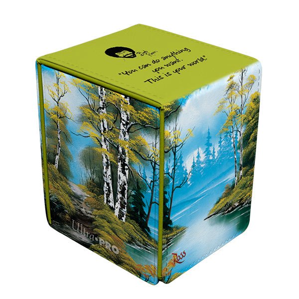 Ultra PRO: Alcove Flip Bob Ross Lakeside Path Deck Box - Ultra PRO - 1