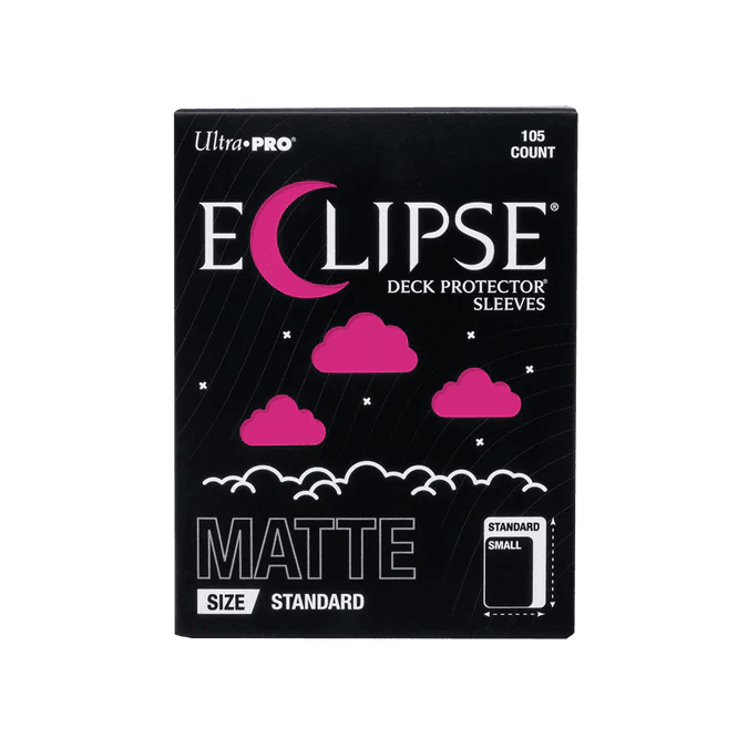 Ultra Pro Eclipse Standard Matte Deck Protector Sleeves 105ct, Hot Pink - Ultra PRO - 1