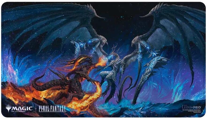 Ultra PRO: Holofoil Playmat - FINAL FANTASY Bahamut and Ifrit - Ultra PRO - 1