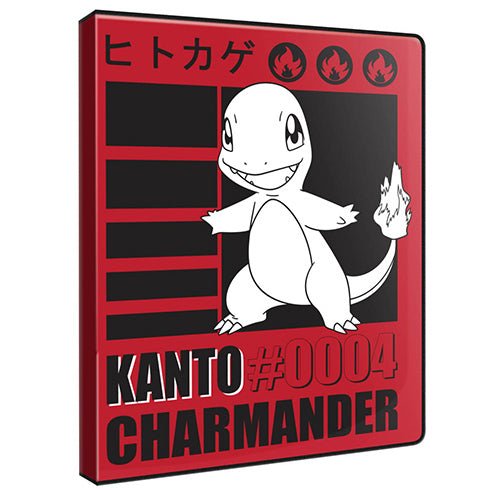 Ultra PRO Pokemon Kanto Charmander 9 - Pocket Portfolio Hard Binder - Pokémon - 1
