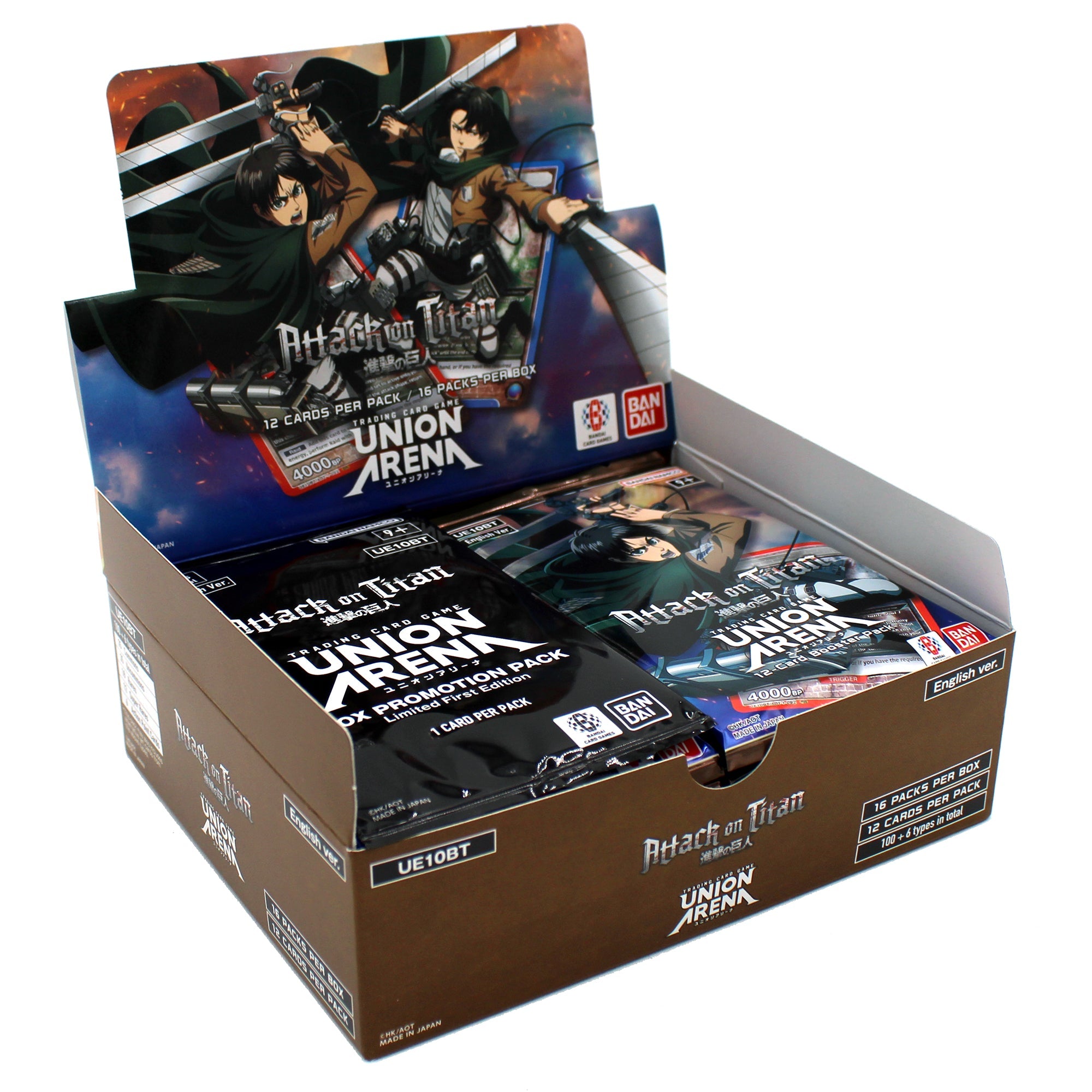 Union Arena Attack on Titan Booster Display Box [UE10BT] - Bandai - 1