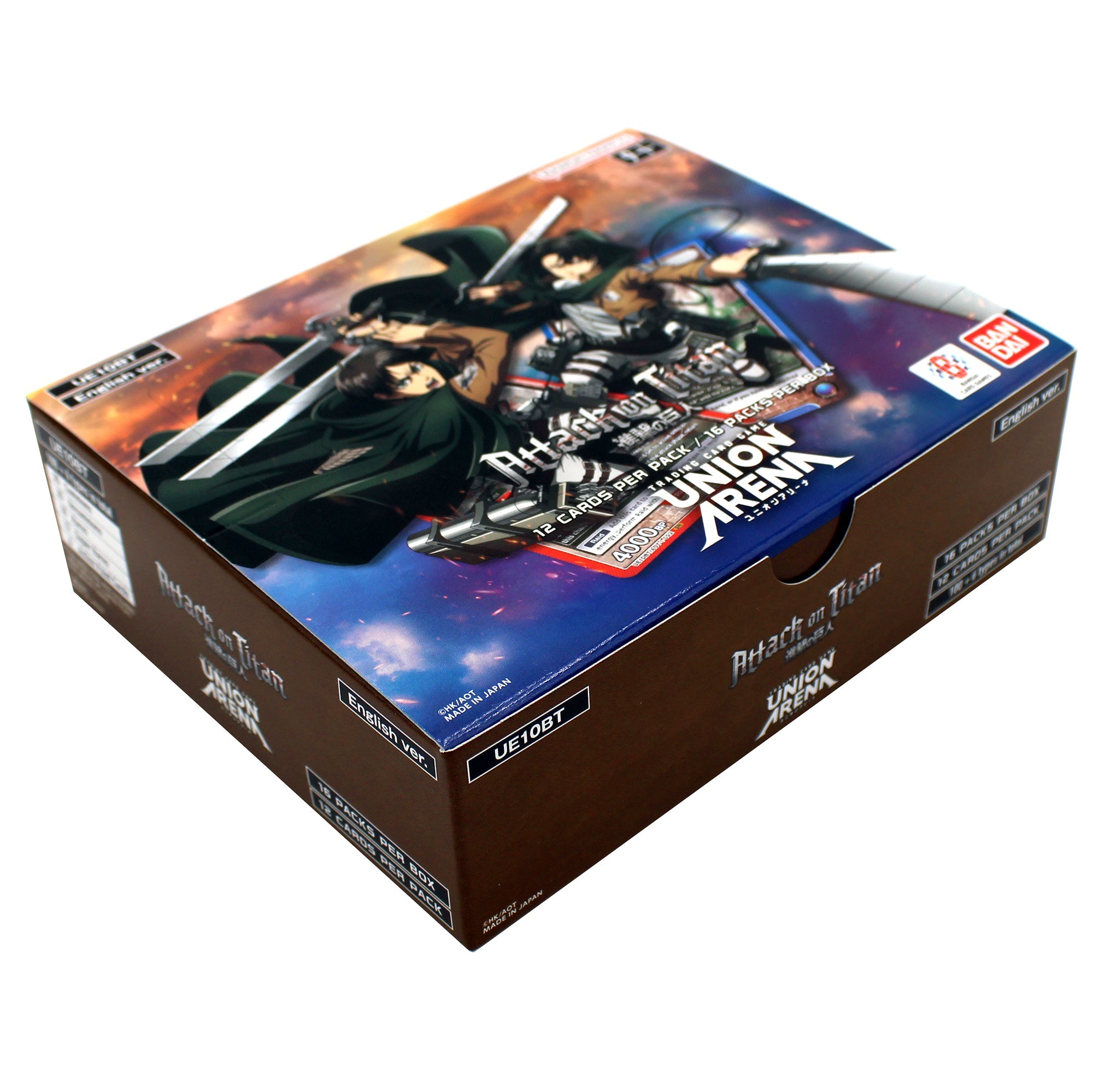 attack on titan booster box Union Arena Booster Box: Attack on Titan