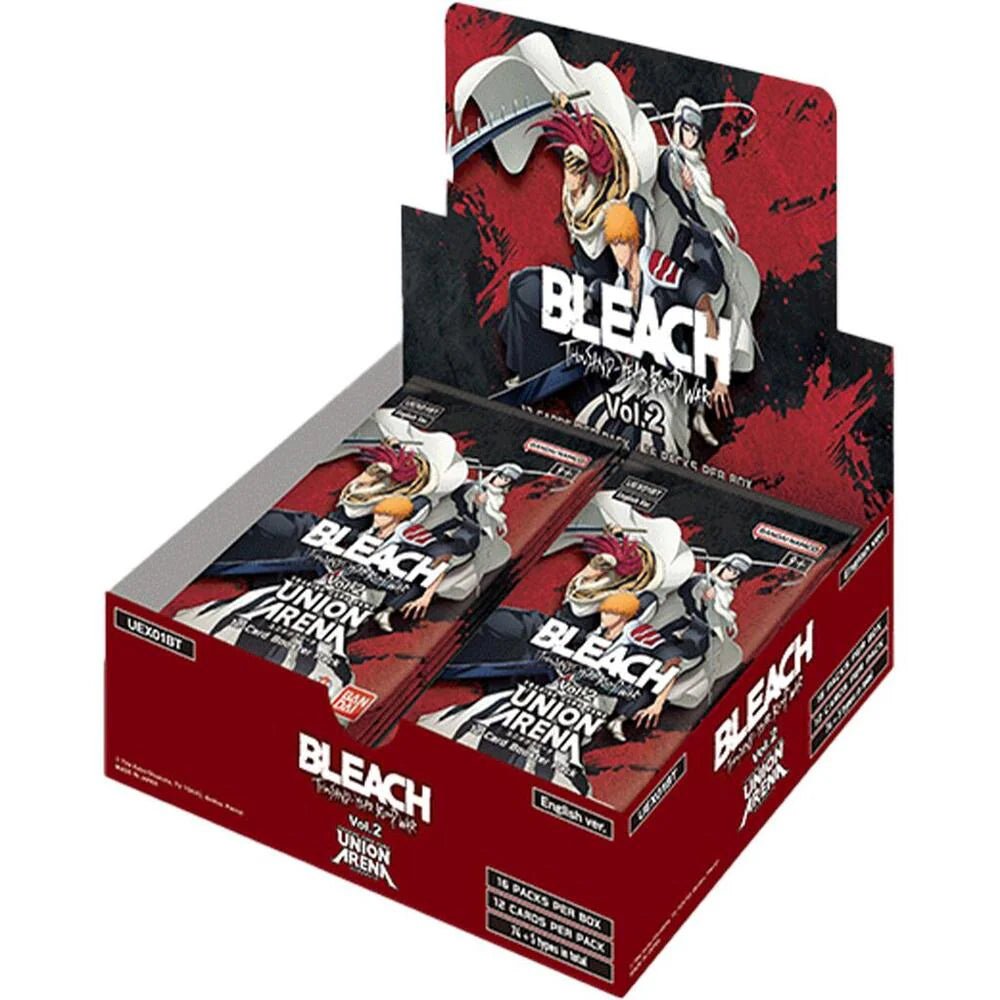 Union Arena: BLEACH Thousand - Year Blood War Vol.2 Booster Box Display [UEX01BT] - Bandai - 1