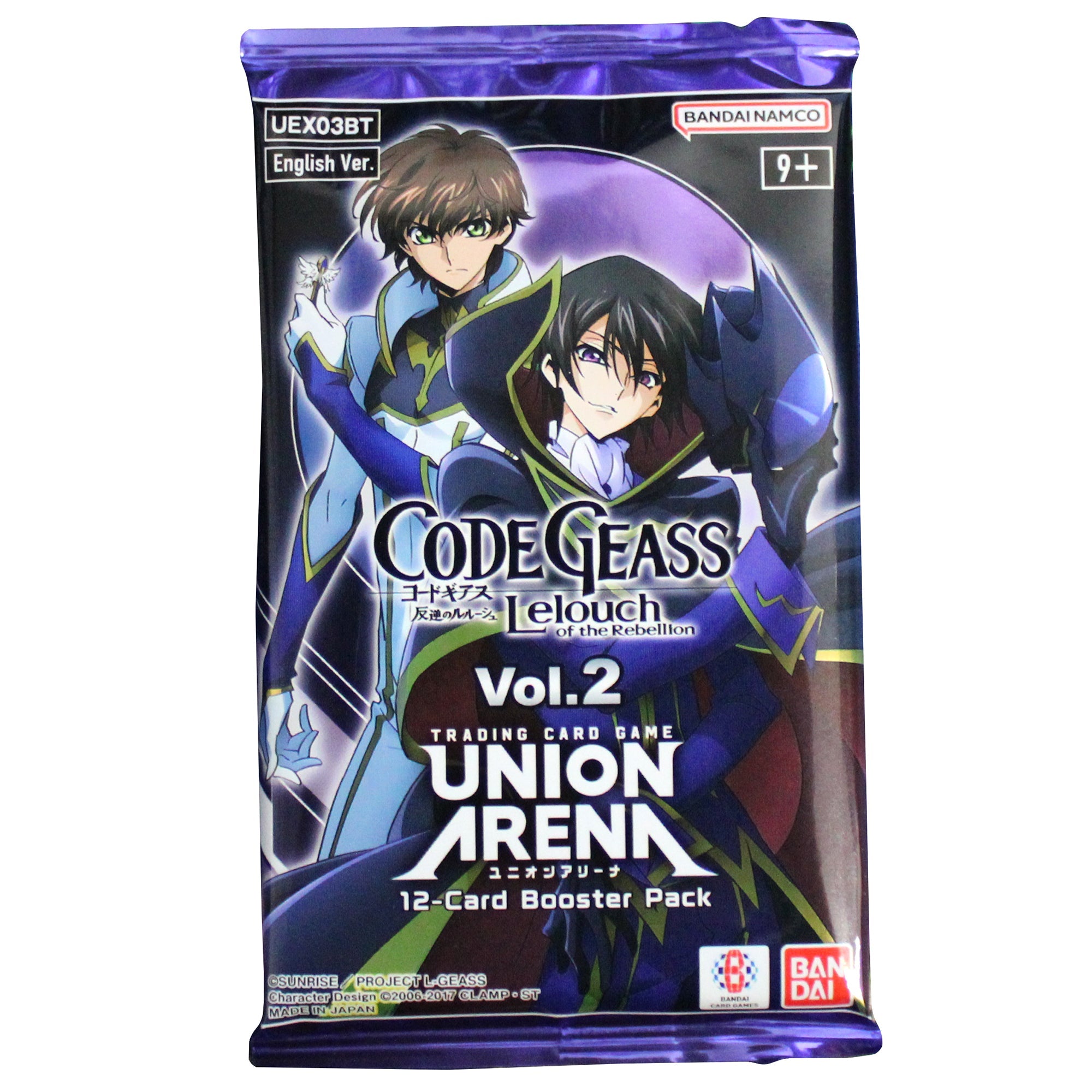 Union Arena CODE GEASS Lelouch of the Rebellion Vol.2 Booster Display [UEX03BT] - Bandai - 3