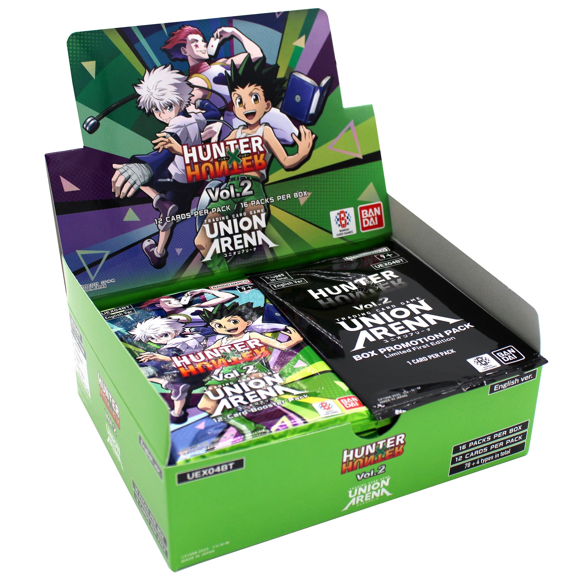 Union Arena HUNTER x HUNTER Vol.2 Booster Box [UEX04] - Bandai - 1