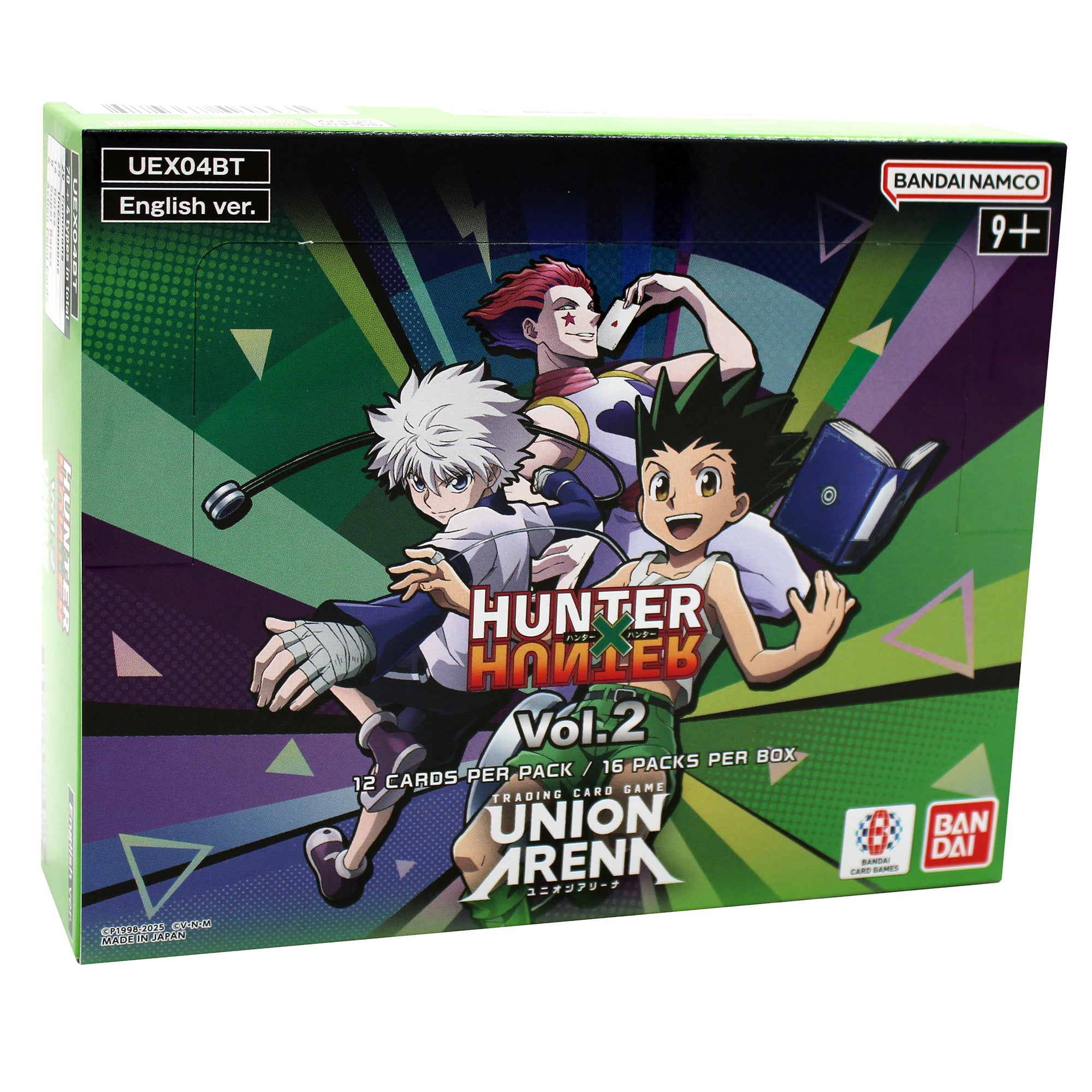 Hunter X Hunter Vol. 2 Union Arena Booster Box Hunter X Hunter Vol. 2 Union Arena Booster Box