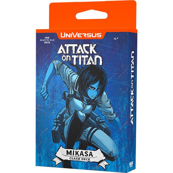 UniVersus CCG Attack on Titan Battle for Humanity Mikasa Clash Deck - UniVersus - 1
