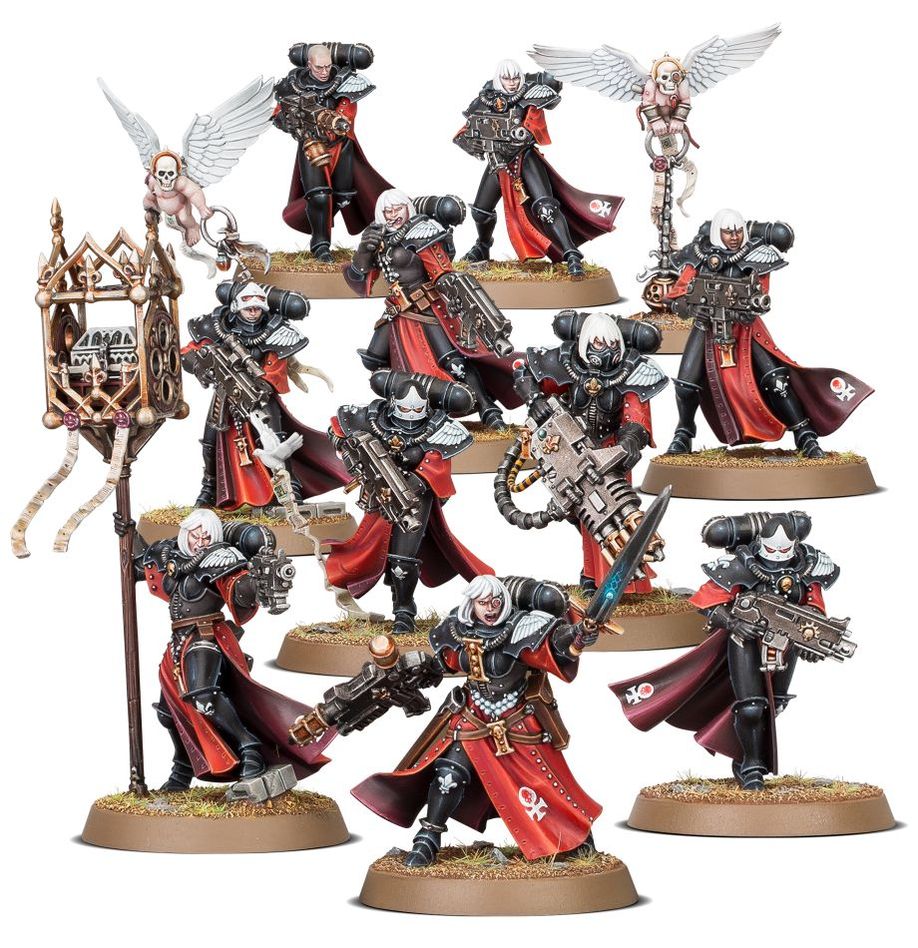 Warhammer 40,000 Adepta Sororitas Battle Sisters Squad Set - Games Workshop - 2