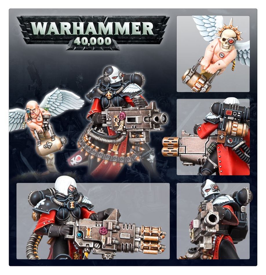 Warhammer 40,000 Adepta Sororitas Retributor Squad Set - Games Workshop - 3