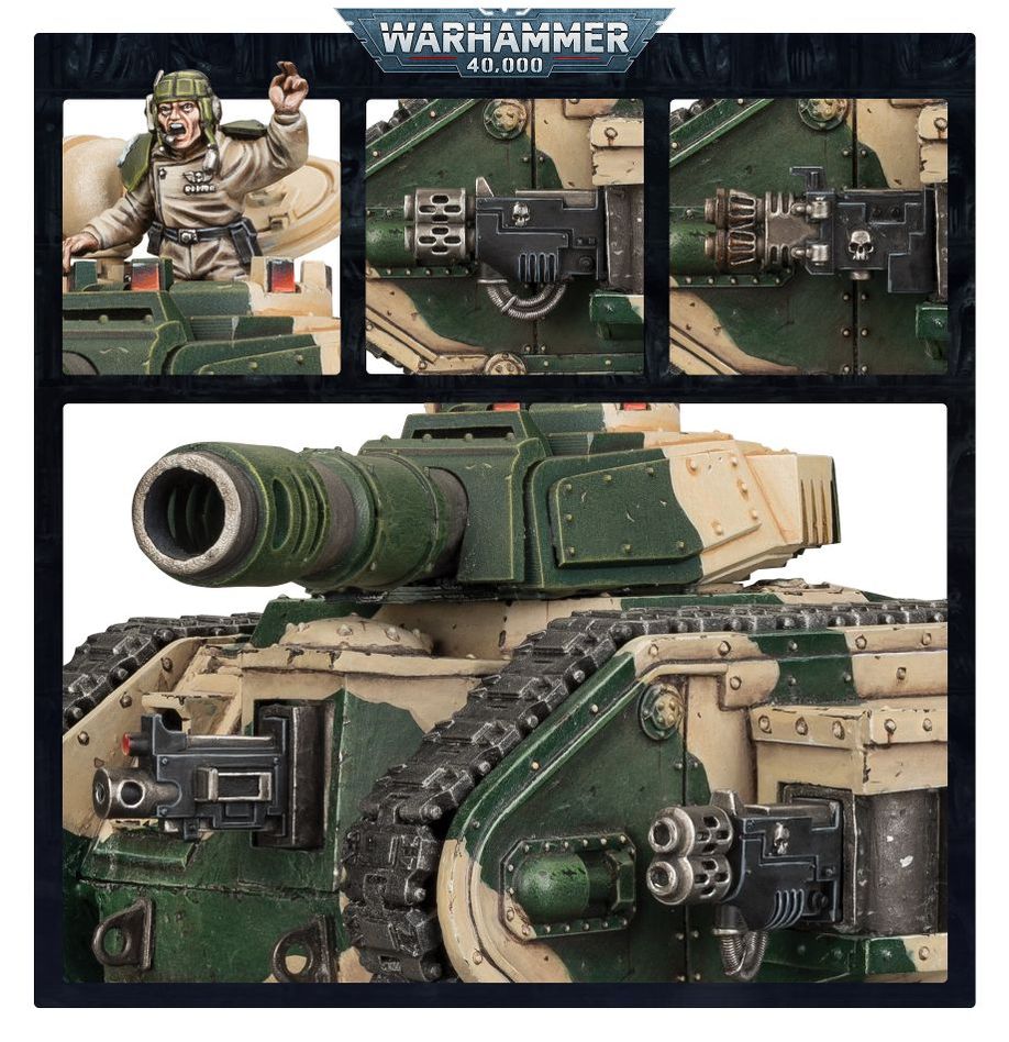 Warhammer 40,000 Astra Militarum Leman Russ Battle Tank Set - Games Workshop - 2
