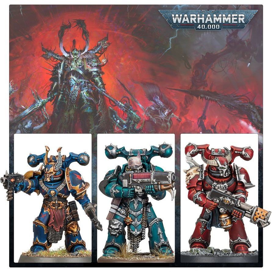 Warhammer 40,000 Chaos Space Marines Legionaries Set - Games Workshop - 3