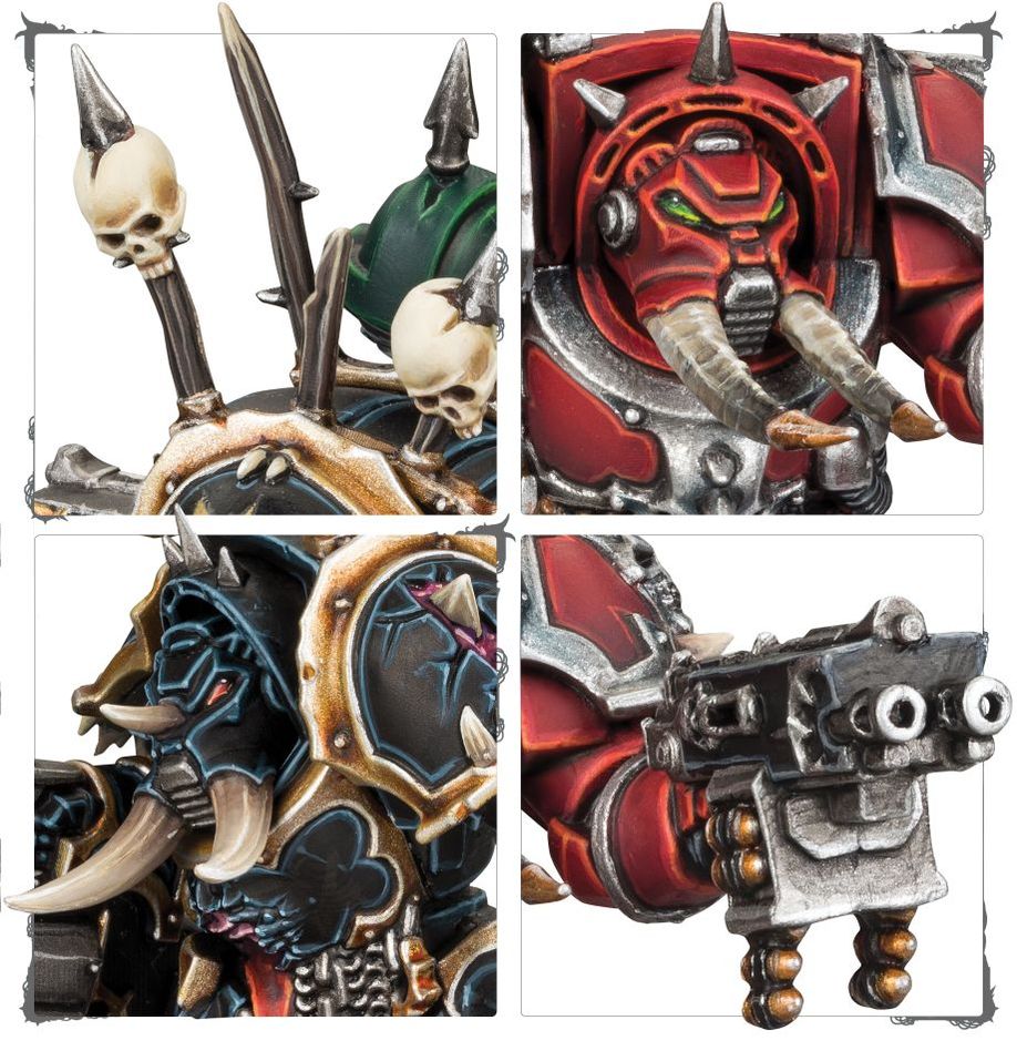 Warhammer 40,000 Chaos Space Marines Terminators Squad Set - Games Workshop - 3