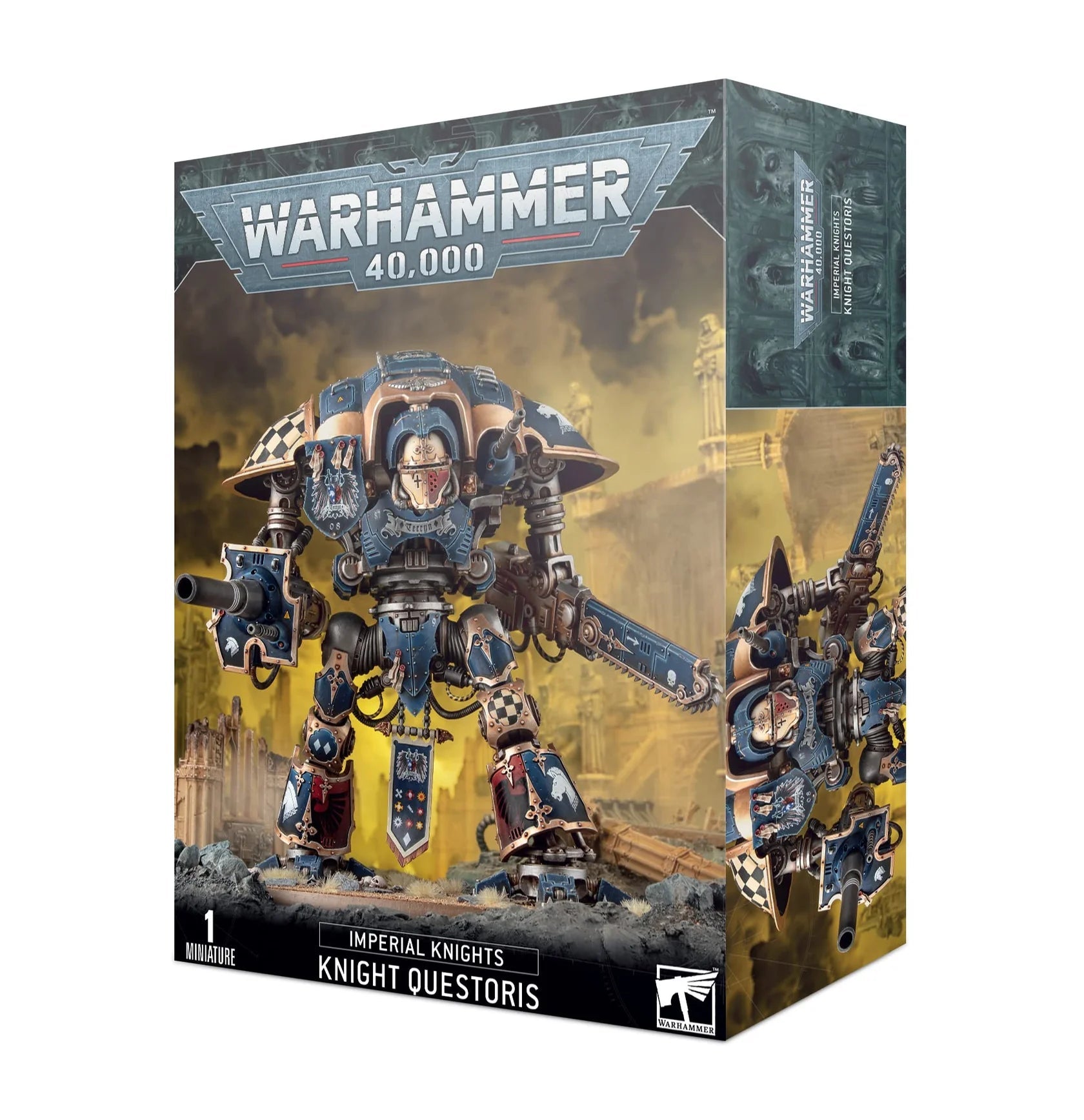 Warhammer 40,000 Imperial Knights - Knight Questoris Figure - Games Workshop - 1