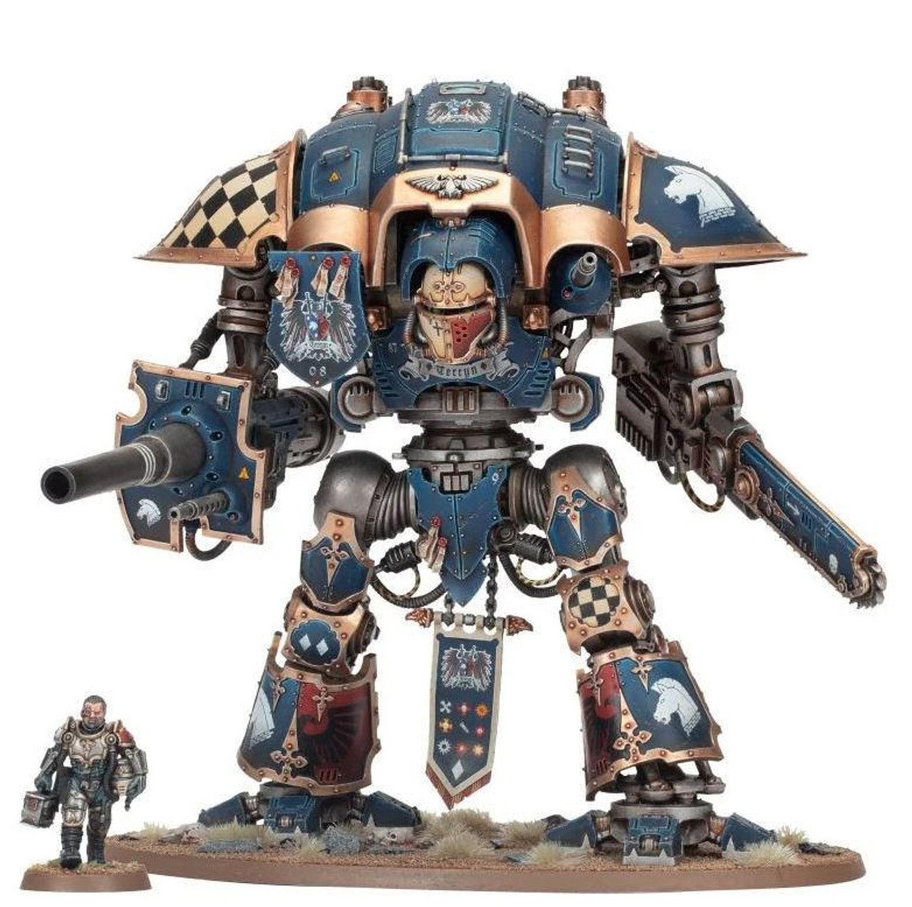 Warhammer 40,000 Imperial Knights - Knight Questoris Figure - Games Workshop - 2
