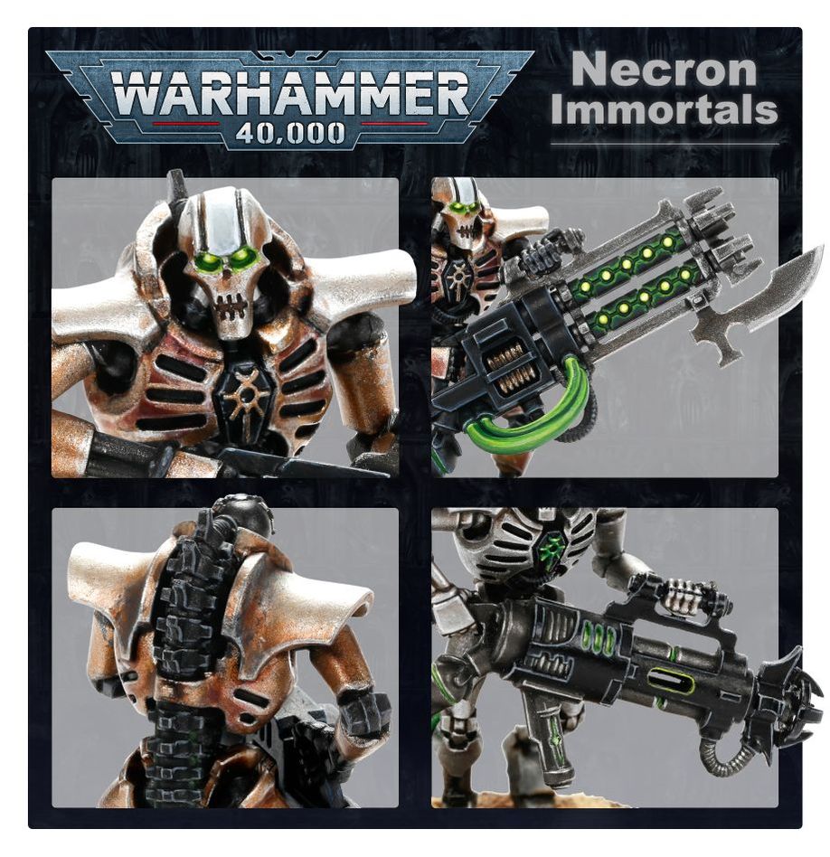 Warhammer 40,000 Necrons Immortals Set - Games Workshop - 3