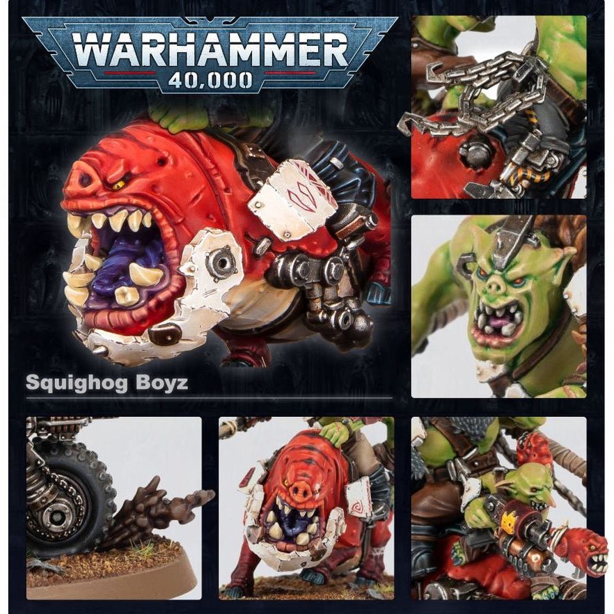 Warhammer 40,000 Orks Squighog Boyz Set - Games Workshop - 4