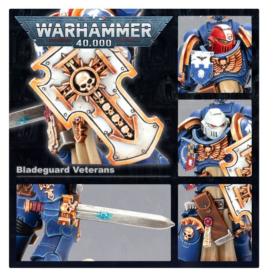 Warhammer 40,000 Space Marines Bladeguard Veterans Set - Games Workshop - 3