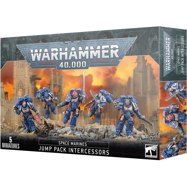 Warhammer 40,000 Space Marines Jump Pack Intercessors Set - Games Workshop - 1