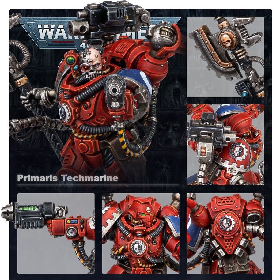 Warhammer 40,000 Space Marines Primaris Techmarine Kit - Games Workshop - 3