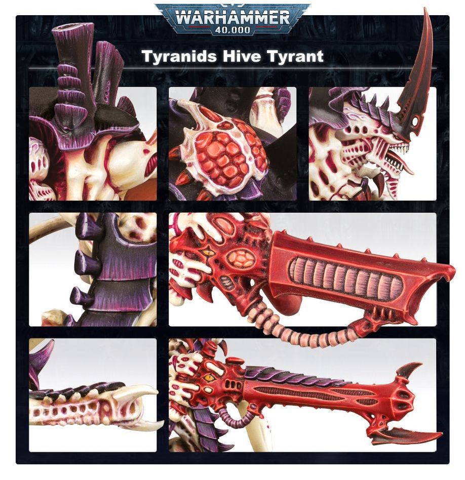 Warhammer 40,000 Tyranids Hive Tyrant Set - Games Workshop - 3