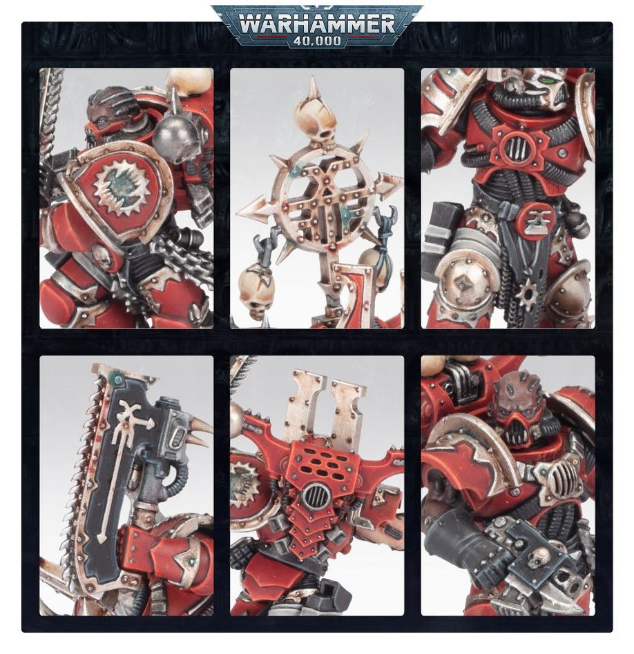 Warhammer 40,000 World Eaters Khorne Berzerkers Set - Games Workshop - 3