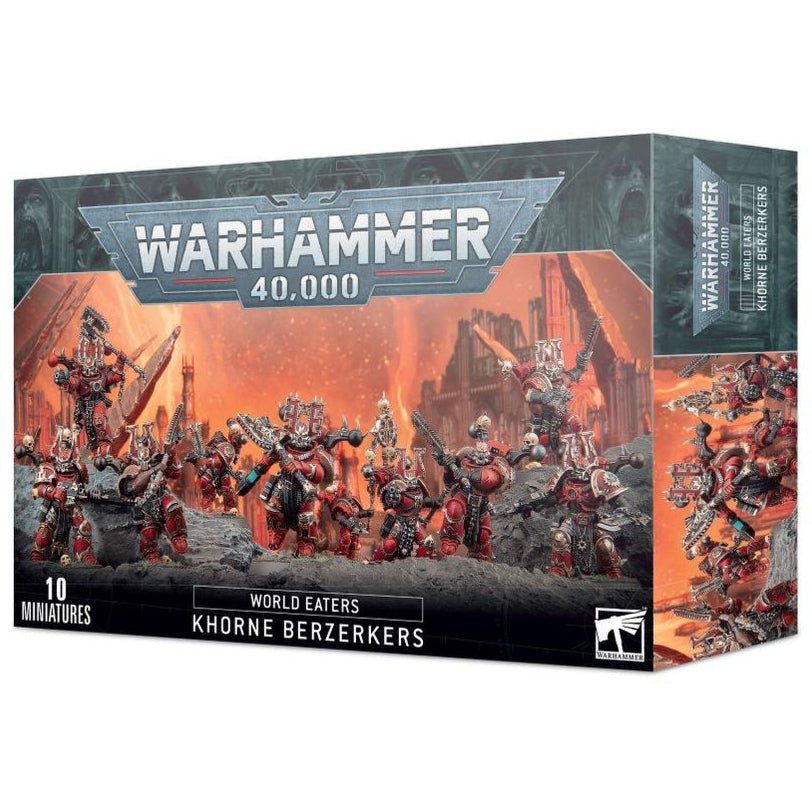 Warhammer 40,000 World Eaters Khorne Berzerkers Set - Games Workshop - 1