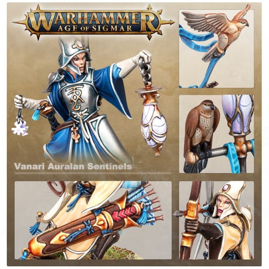 Warhammer Age of Sigmar High Elf Lumineth Vanari Auralan Sentinels Set - Games Workshop - 4
