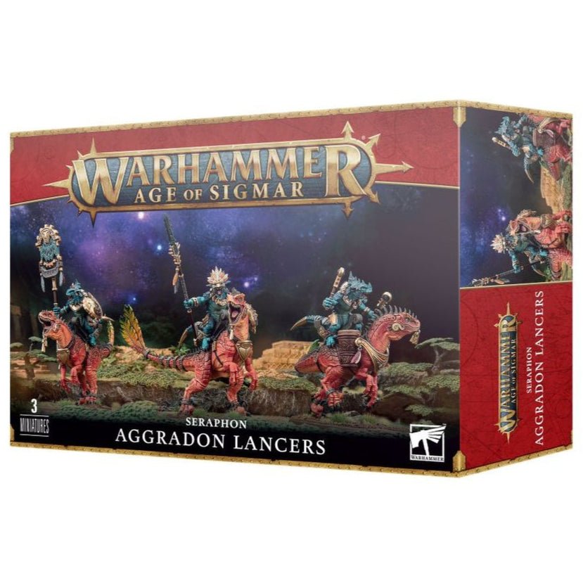 Warhammer Age of Sigmar Seraphon Aggradon Lancers Set - Games Workshop - 1
